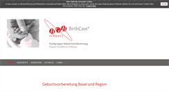 Desktop Screenshot of geburtsvorbereitung-basel.com
